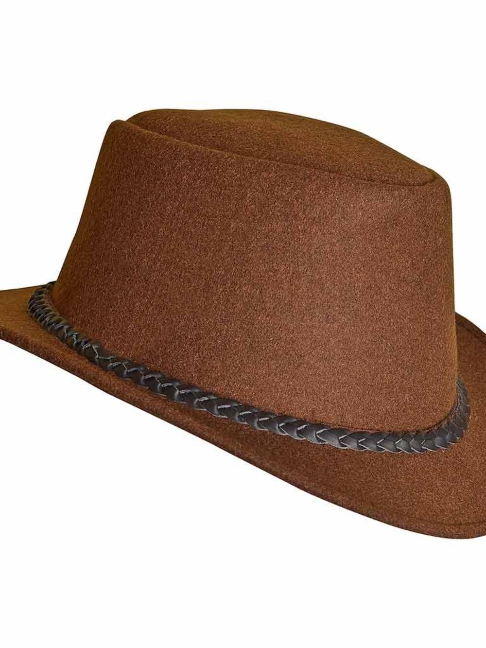 Men’s Authentic Bavarian Hat Brown  Traditional Oktoberfest Style